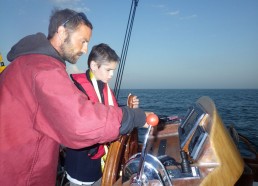 Frédéric est l’un des premiers à prendre son quart de nuit