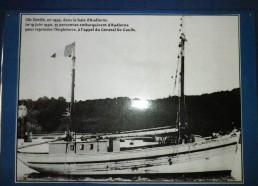 L’Ar Zénith, bateau de pêche sénan, en 1939