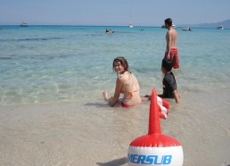 La plage de la Saleccia