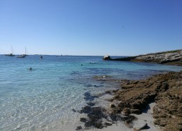 Première baignade pour les matelots