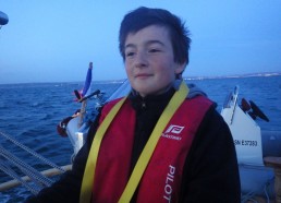 Tristan sur le pont