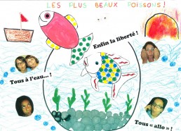 Concours dessin : Mon plus beau poisson - ESEAN Etablissement de Santé pour Enfants & Adolescents de la région Nantaise