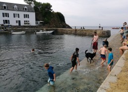 Baignade à port Lay