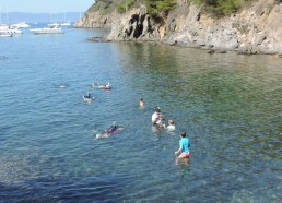 Baignade bien méritée 