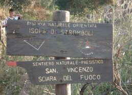 Gino à l’assaut du volcan Stromboli