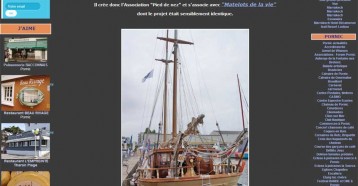 Le voilier BORA BORA présent pour le Record SNSM 2014,Framboise à Pornic 04/07/2014