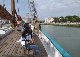 Arrivée dans la belle ville de la Rochelle 