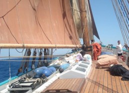 Arrivée des matelots en Corse