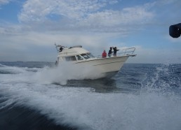 Flam, Mag et Hugo nous refont Titanic en live sur le bateau d’Alain.