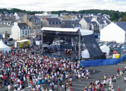 Scène du festival des Filets Bleus