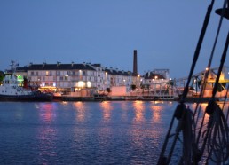 Saint-Nazaire by night