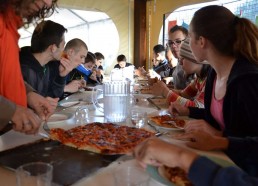 Dégustation des pizzas en apéro