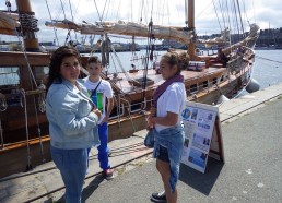 Camille, Charlène et Thomas