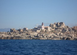 Arrivée aux îles Lavezzi