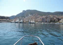 Arrivée dans le Port Hercule