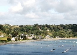 Une baie ensoleillée