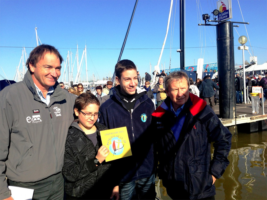 Les matelots de la vie à l’assaut du Vendée Globe