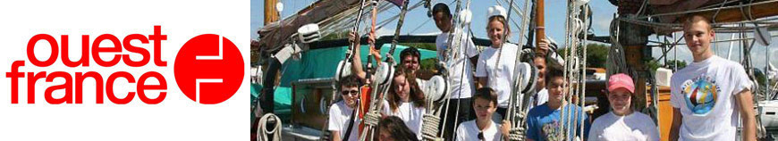 Les Matelots de la vie hissent les voiles, Ouest France 06 août 2013