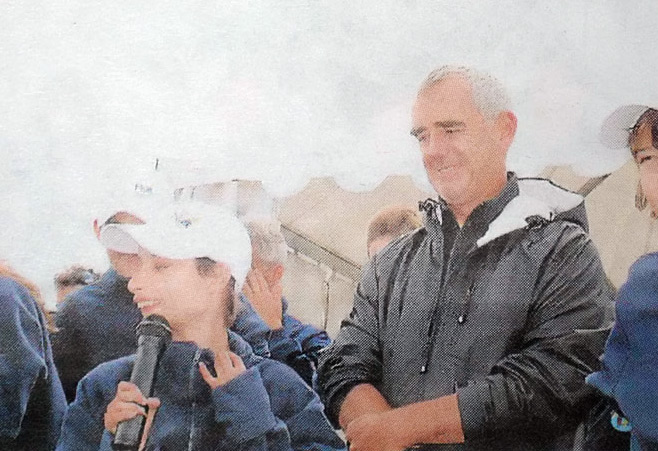 Loïck Peyron a été parrain des Matelots de la vie en 2011