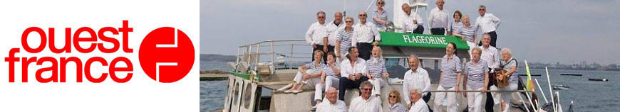 Vents et marées embarque avec Matelots de vie, Ouest France 09 juillet 2014