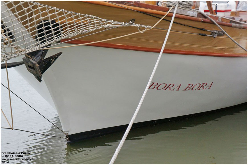 Le voilier BORA BORA présent pour le Record SNSM 2014