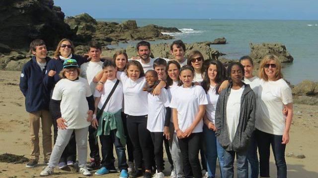 Les Matelots de la vie en repérage avant leur croisière, Ouest France 06 mai 2014