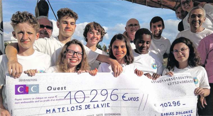 Grâce aux dons, les expéditions maritimes organisées par Matelots de la vie perdurent