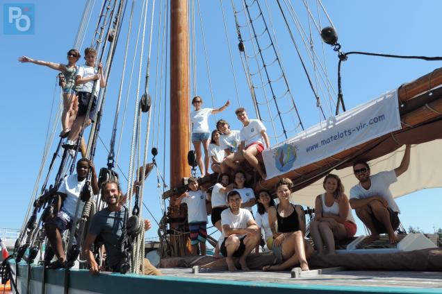 Les matelots de la vie ont embarqué à Nantes ce week-end ! Article de Presse Océan du 6 août 2018