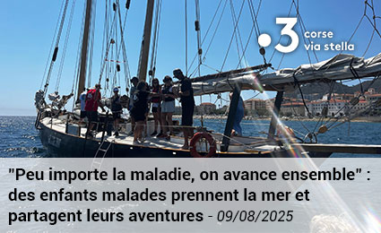 "Peu importe la maladie, on avance ensemble" : des enfants malades prennent la mer et partagent leurs aventures