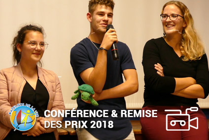 Conférence et remise des prix des Matelots de la Vie 2018