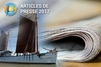 Tous les articles de presse sur les Matelots de la Vie pour l'année 2017