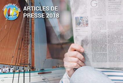 Tous les articles de presse sur les Matelots de la Vie pour l'année 2018