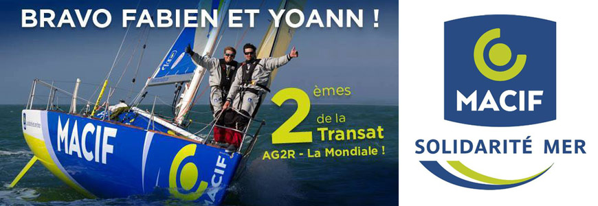 Skippers MACIF 2eme transat AG2R