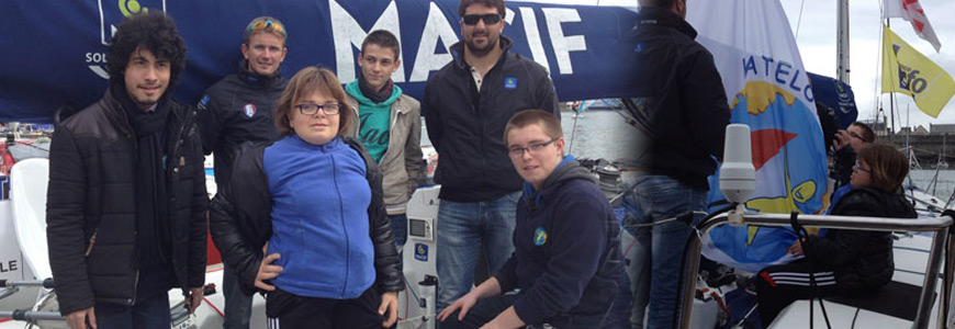 Les Matelots à la Rencontre des skippers MACIF de la Transat AG2R La Mondiale