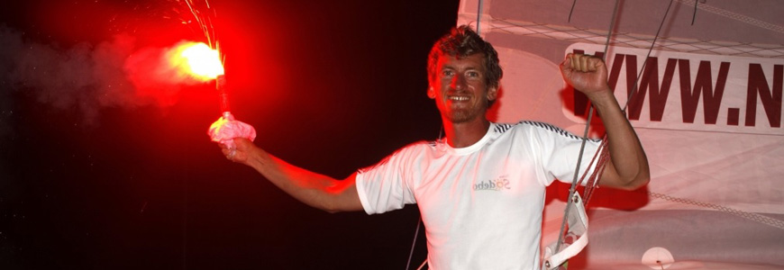 Frédéric Denis partenaire des « Matelots de la Vie » s’offre la Mini Transat 2015