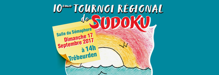 10ème TOURNOI DE SUDOKU de Trébeurden