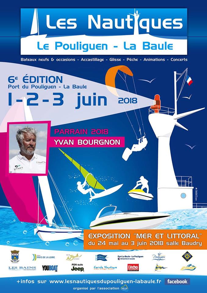 Affiche LES NAUTIQUES 2018