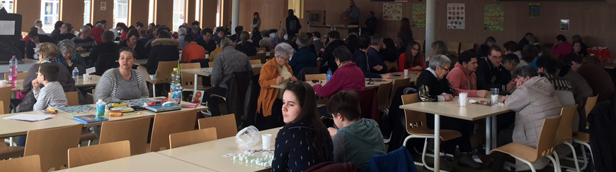 Loto gagnant pour les Matelots de la Vie organisé par Aziliz et ses ami(e)s de la Maison Des Lycéens du Lycée Benjamin Franklin à Auray (56)