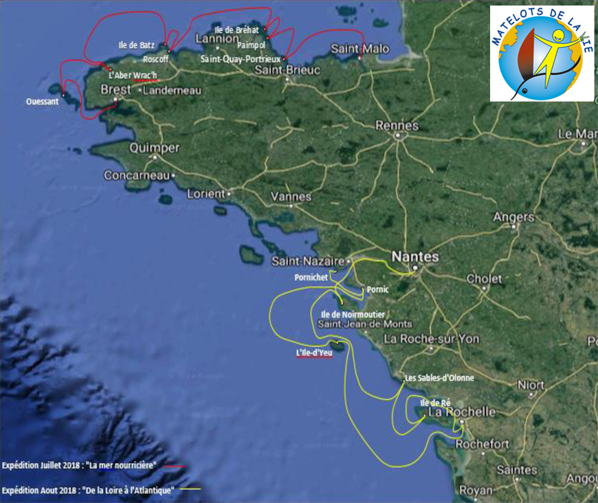 Expéditions 2018 "La mer nourricière" & "De la Loire à l’Atlantique" 