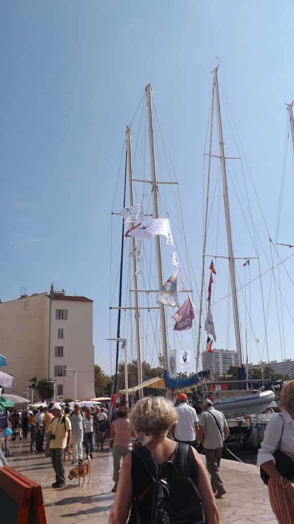 Toulon port d'escale de la Tall Ship Regatta