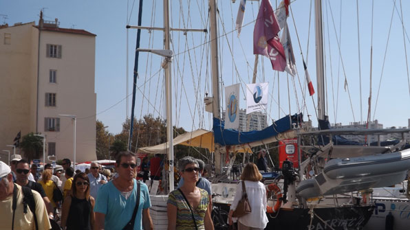 Toulon port d'escale de la Tall Ship Regatta 