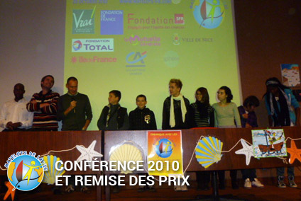 Conférence et remise des Prix 2010 des Matelots de la Vie