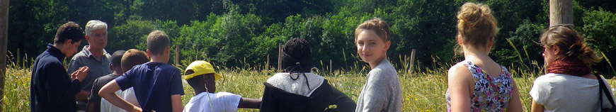 Visite de la ferme innovante de Charles Hervé-Gruyer