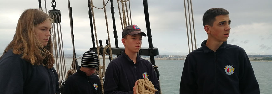 Journée de navigation ! De Cherbourg à Granville