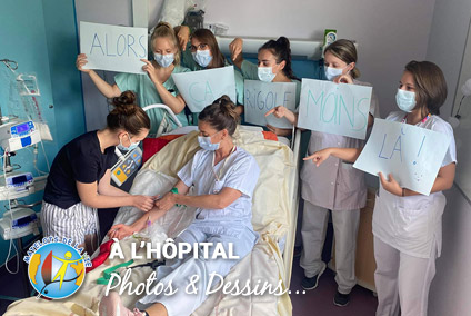 À l'hôpital : photos et dessins dans les hôpitaux, concours 2021
