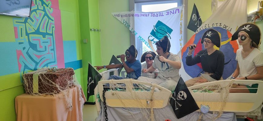 Concours dessins aout 2025 : La chasse au trésor à l'hôpital