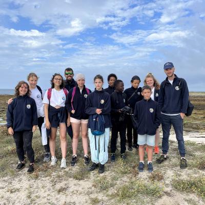 Petite photo de groupe sur la dune