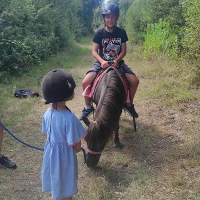 Marilou et Liwan en balade