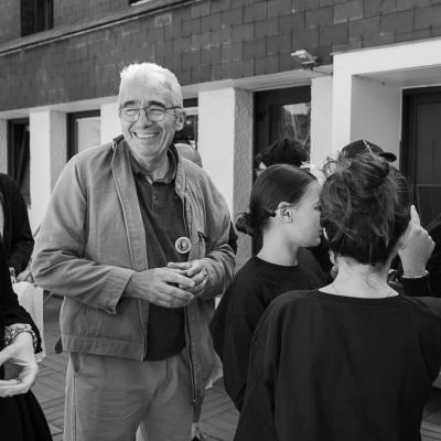 Goûter de bénévoles et visite du maire de Pouliguen © Thierry Giraud