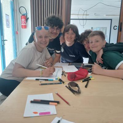La Team Carnet De Nord Jour 2 Telma Yanis Marie Thomas Et Gabin